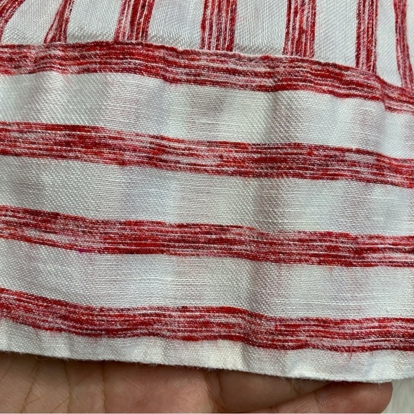 Pili Carrera Baby's Sleeveless Striped Pleated Red Dress & Brief Set Sz 12Months - Picture 11 of 14